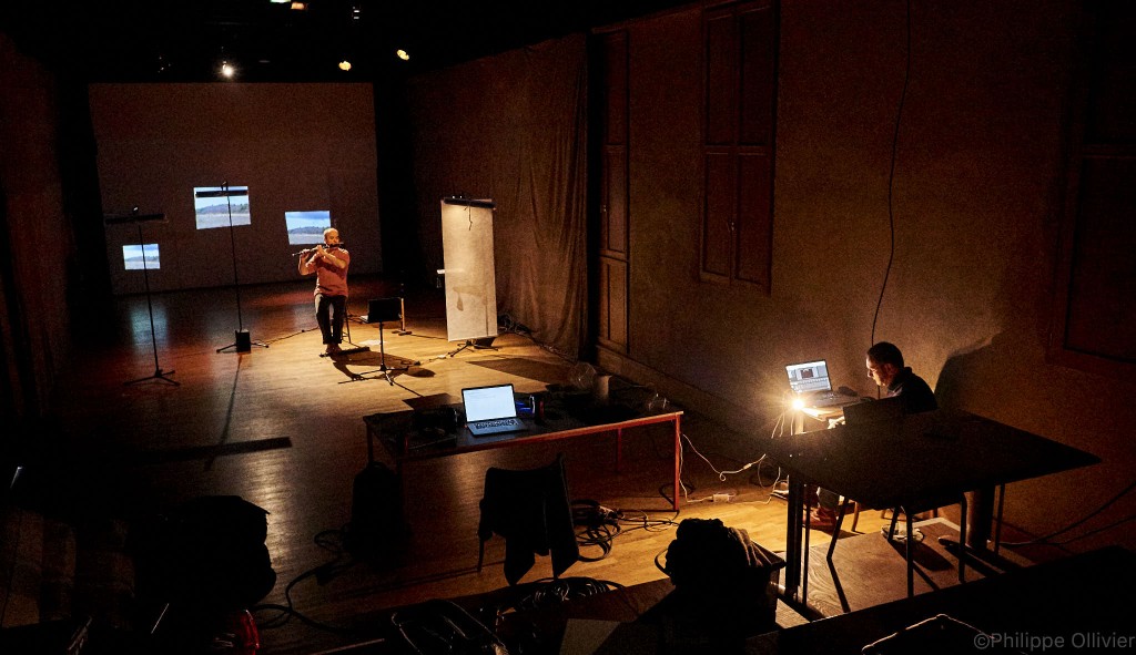 répétition au Logelloù - Oficina Digital©Philippe Ollivier